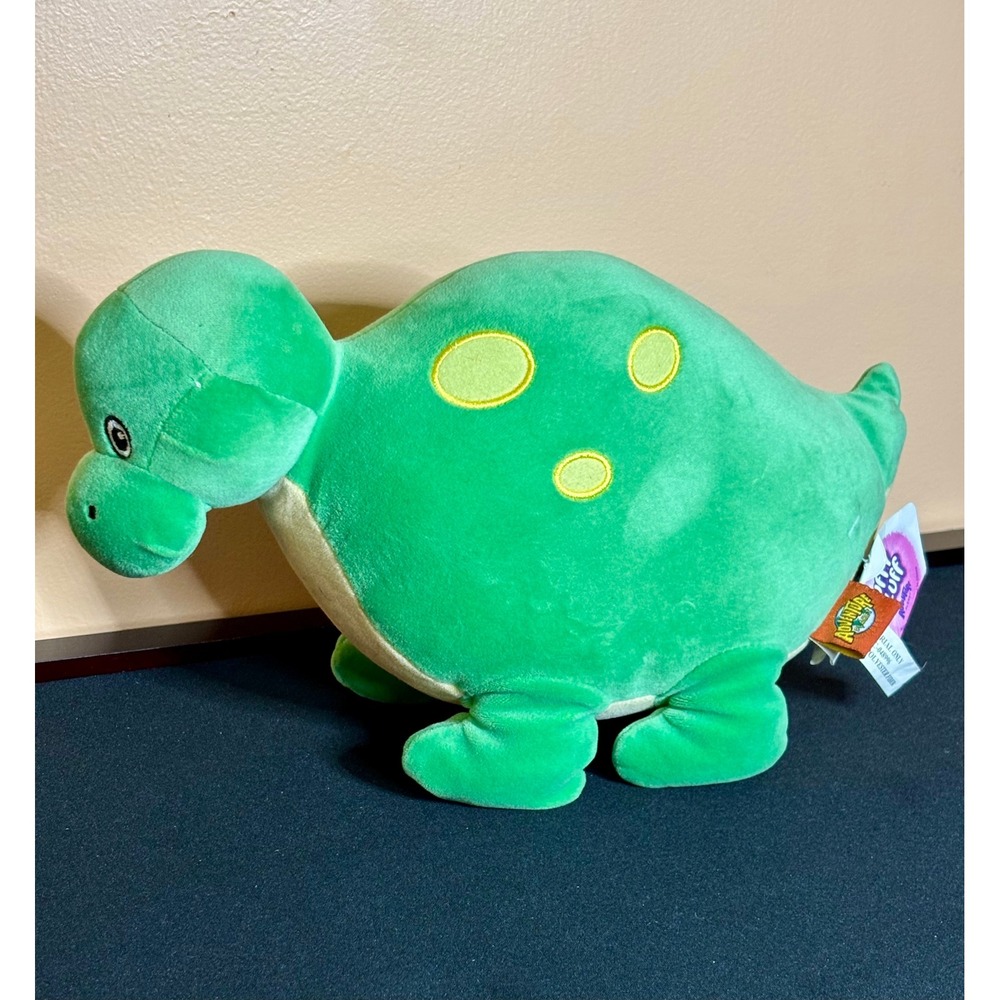 Adventure Planet Puffy Fluff Apatosaurus Squish Dinosaur Plush 11 inch AP-ROAPO